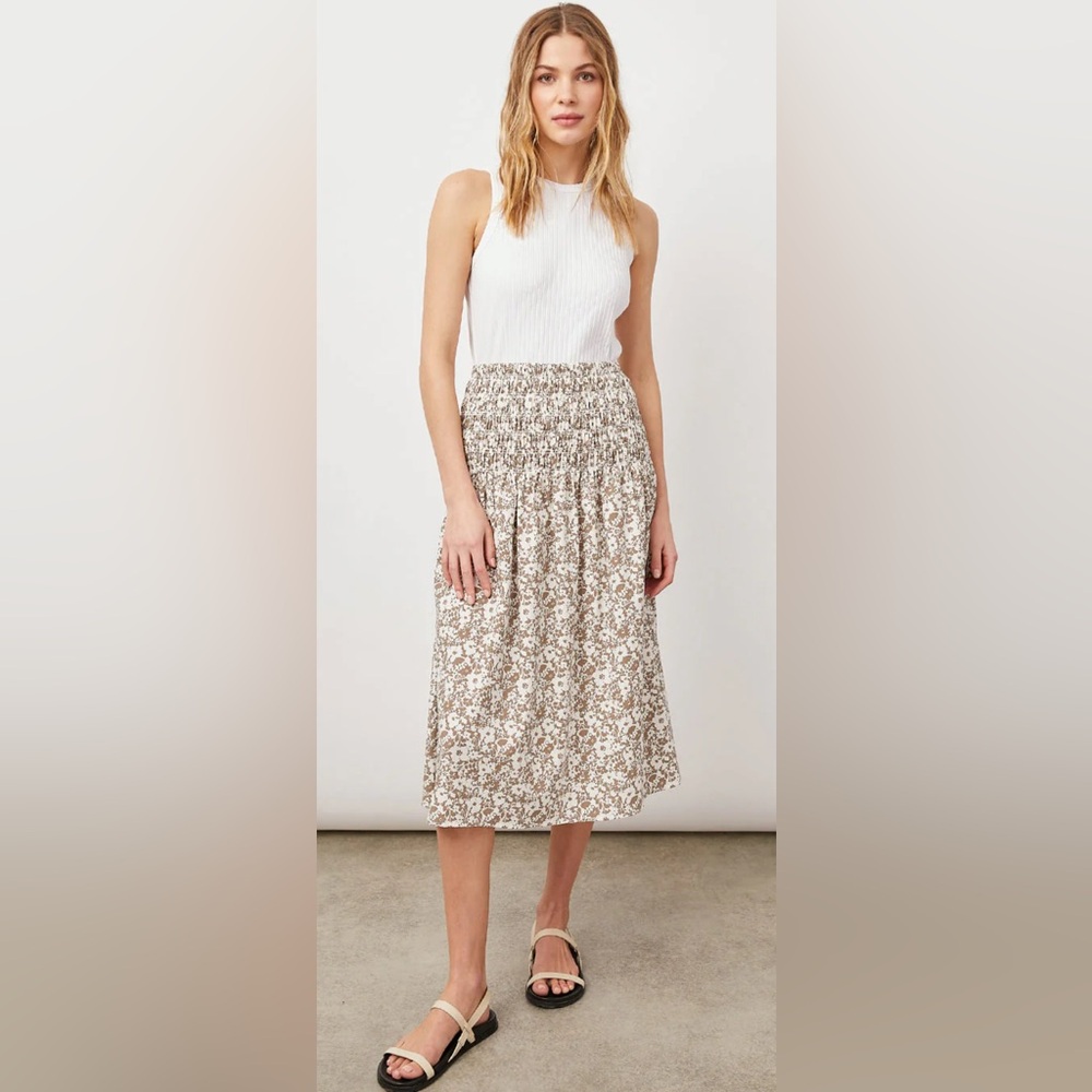 Rails Selena Midi Skirt/ mini dress in Cafe Floral